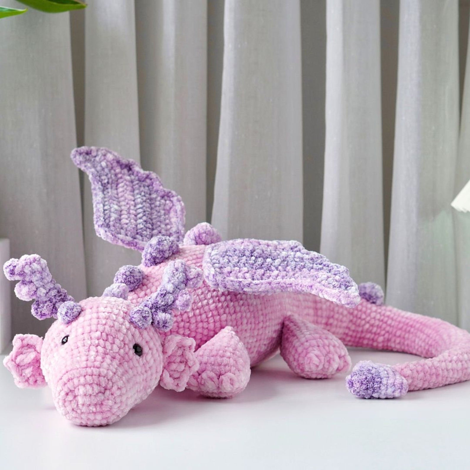 Fancy Princess Dragon Crochet Pattern