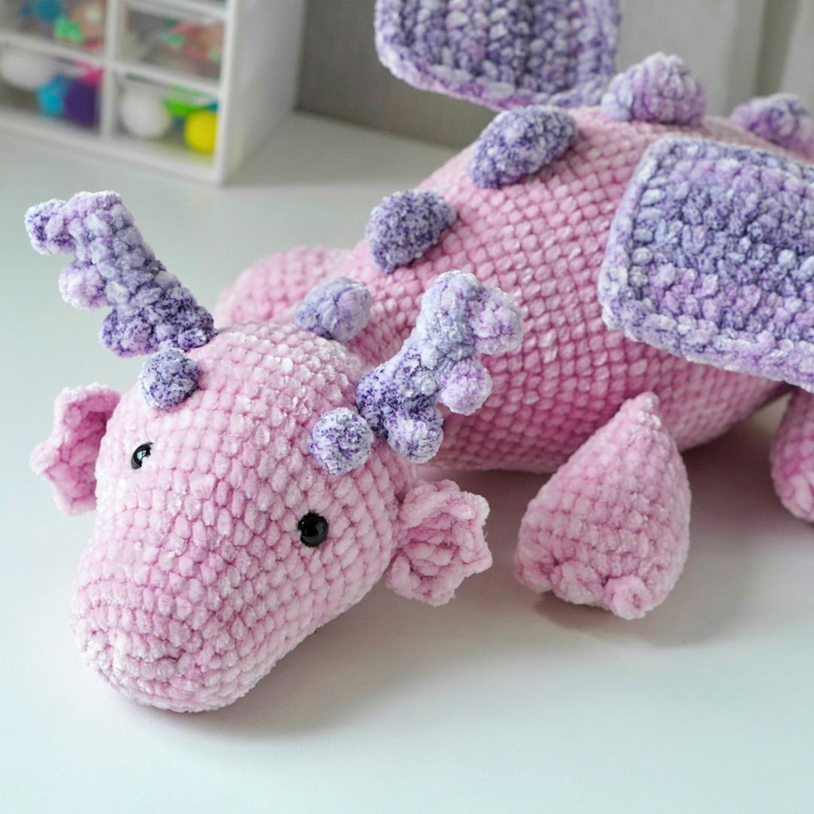 Fancy Princess Dragon Crochet Pattern