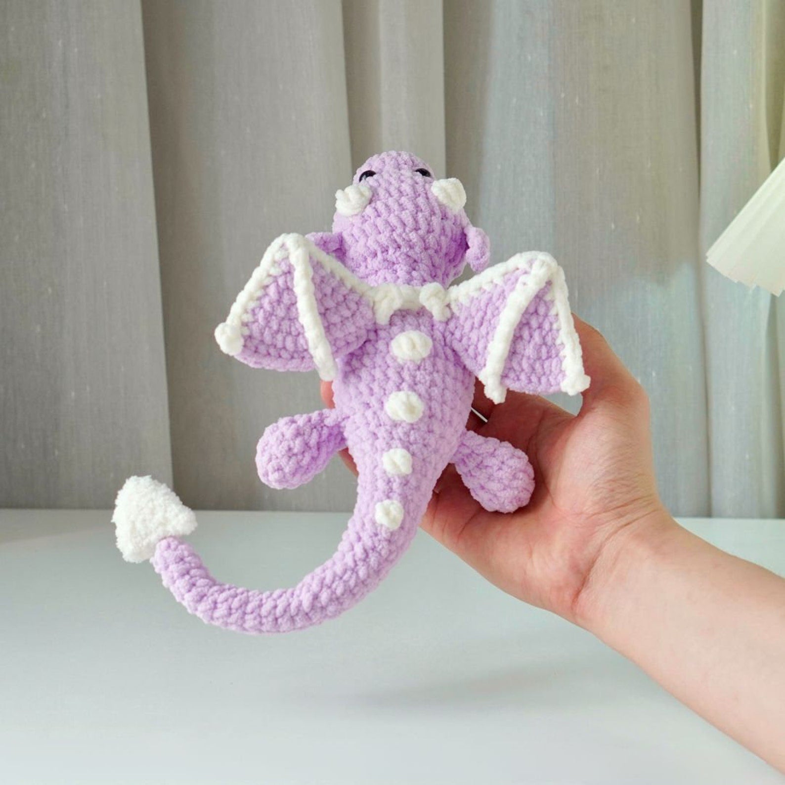 Fancy Princess Dragon Crochet Pattern