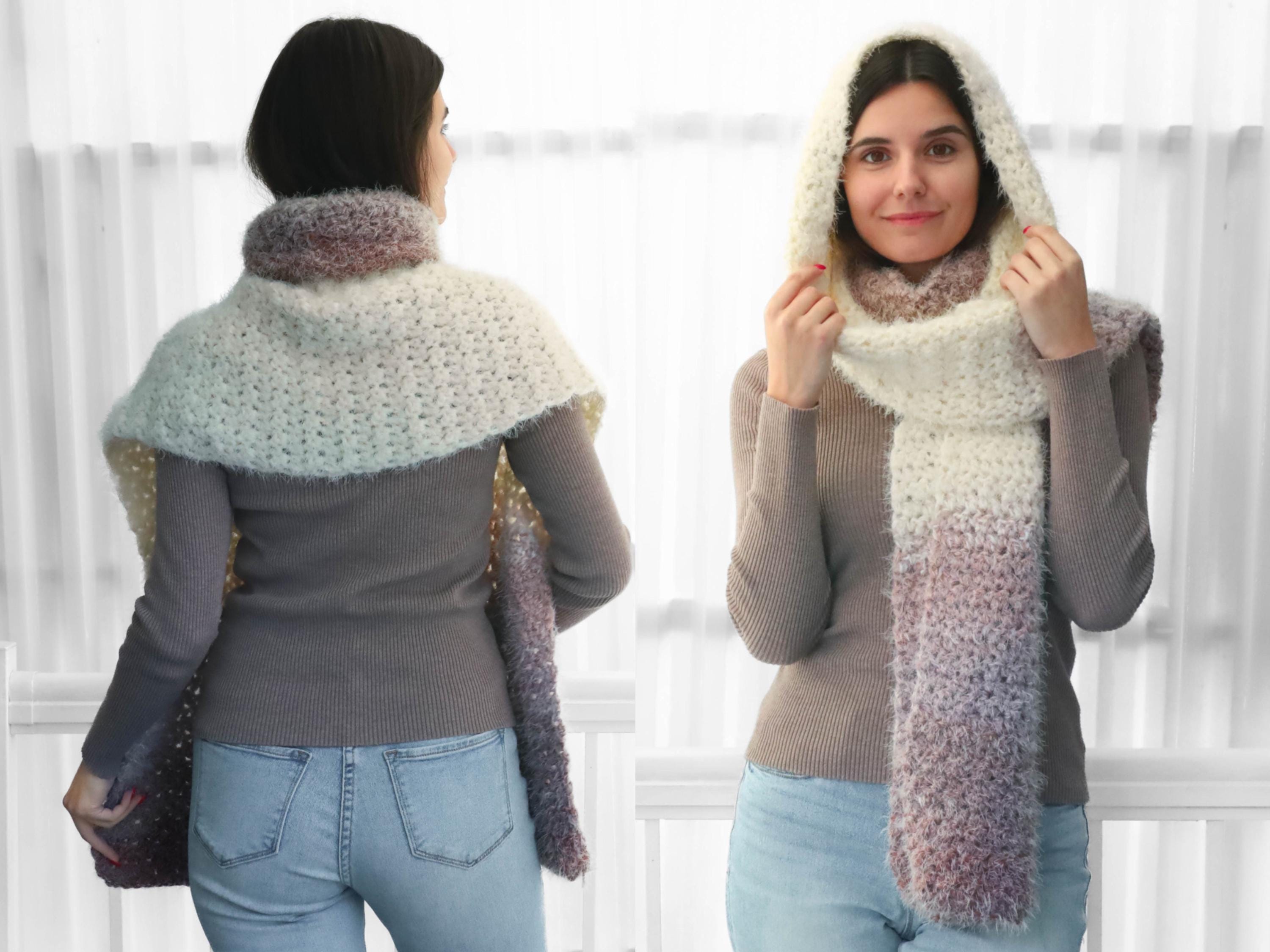 Cozy Turtleneck Scarf Crochet Pattern