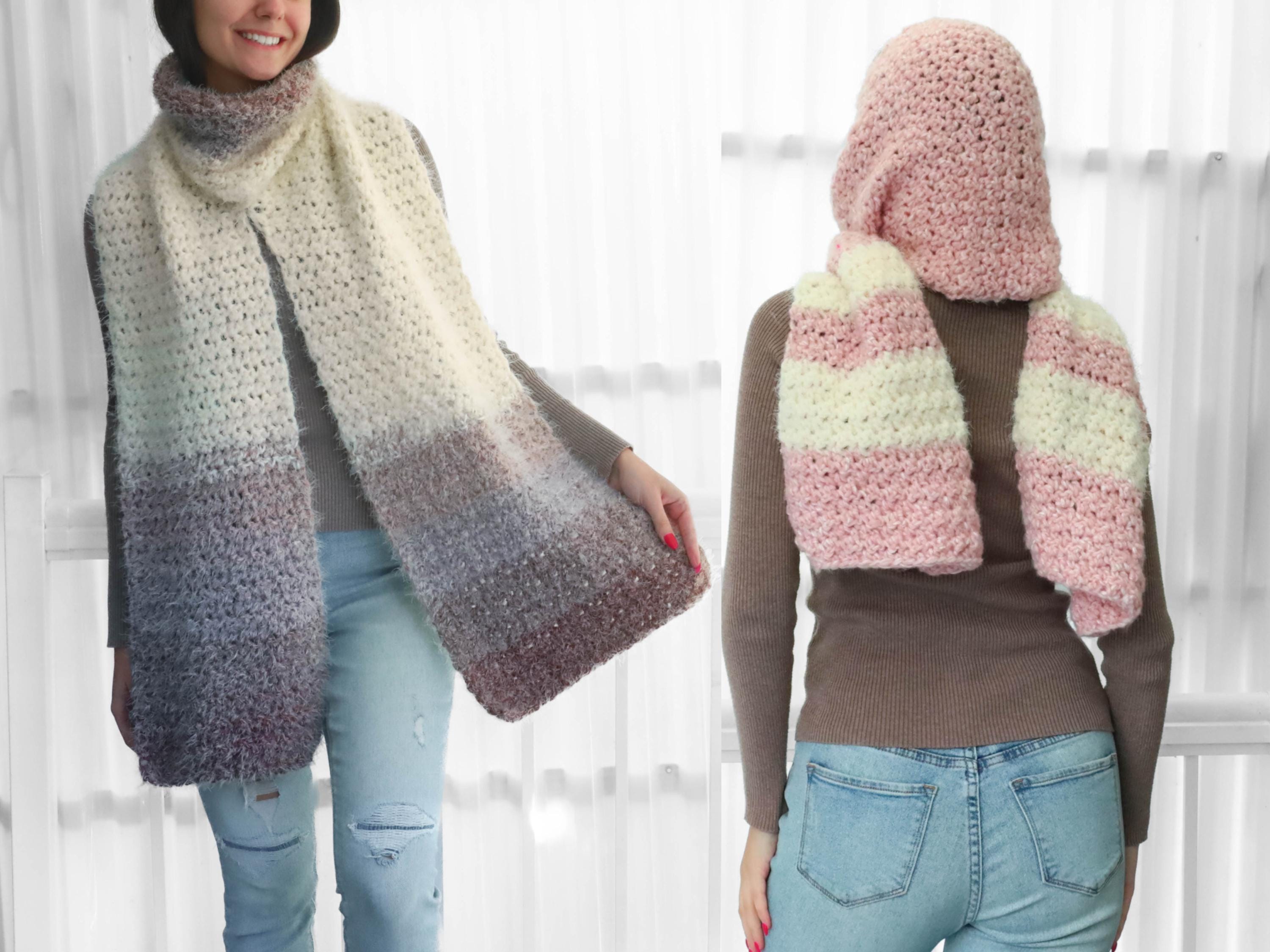 Cozy Turtleneck Scarf Crochet Pattern