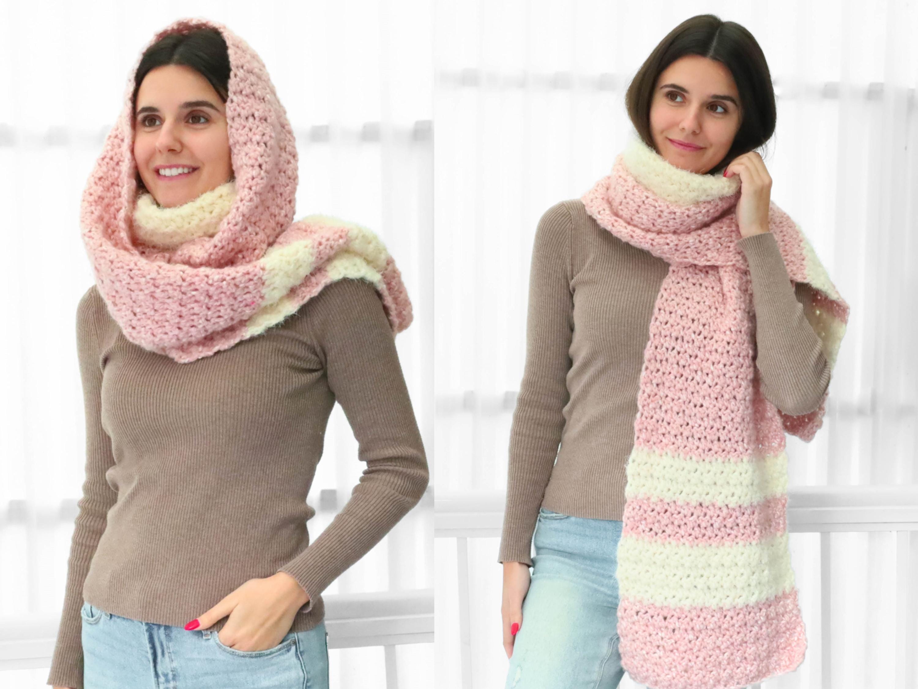 Cozy Turtleneck Scarf Crochet Pattern