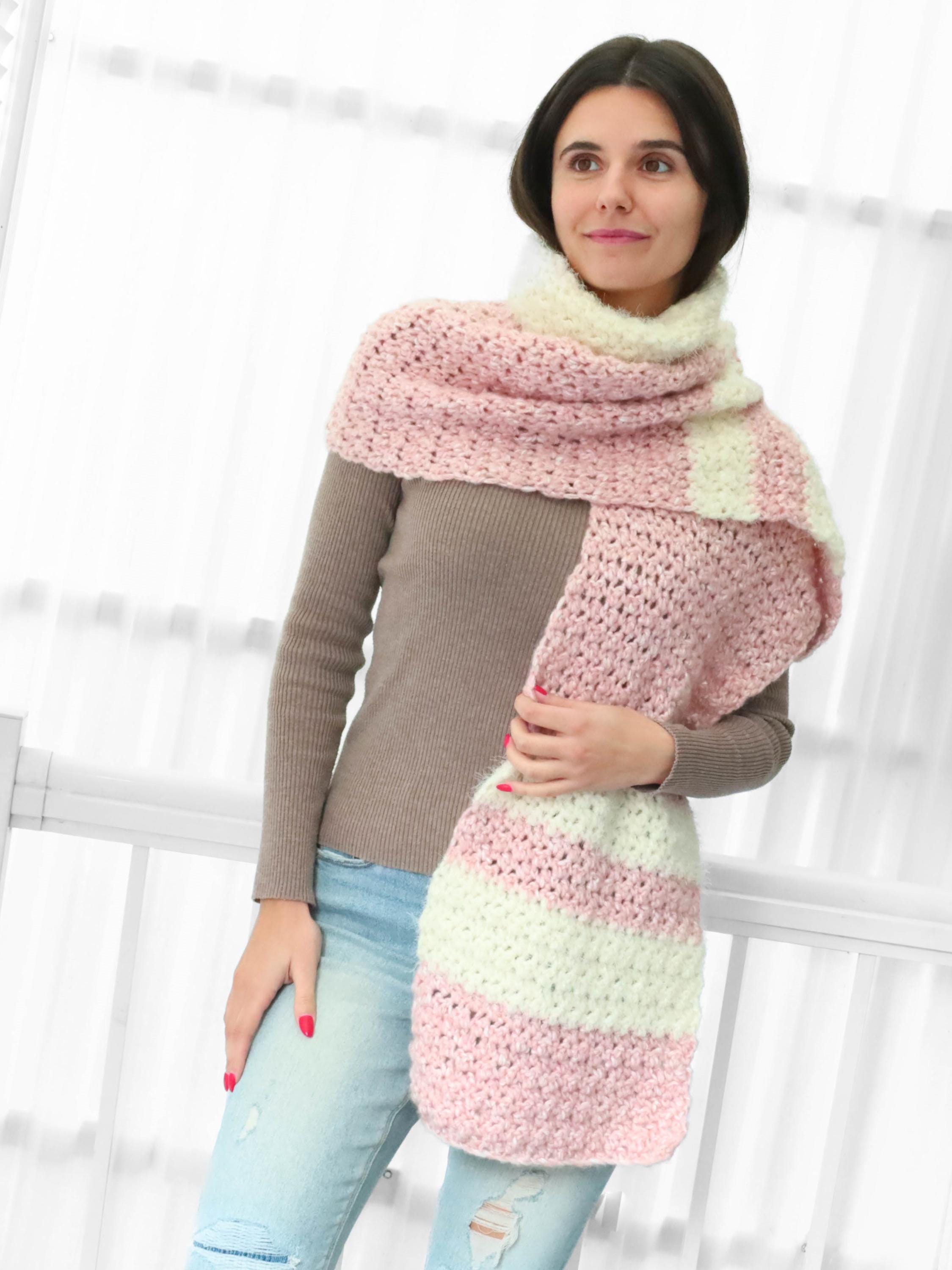 Cozy Turtleneck Scarf Crochet Pattern