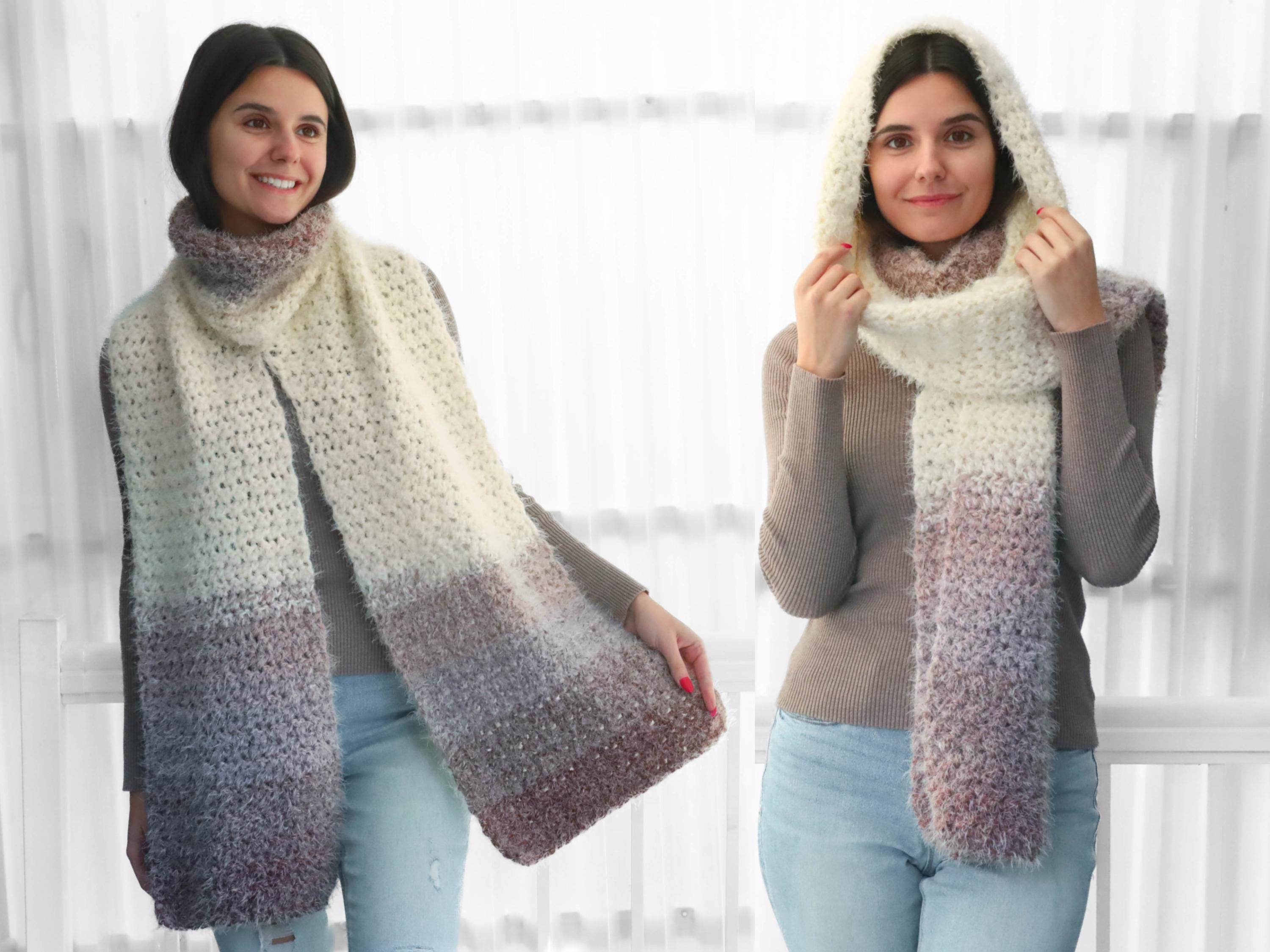 Cozy Turtleneck Scarf Crochet Pattern